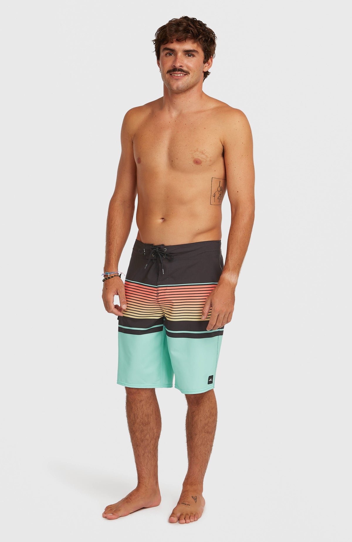 Boardshort Lennox Stripe 21 | Canal Blue Lennox Stripe