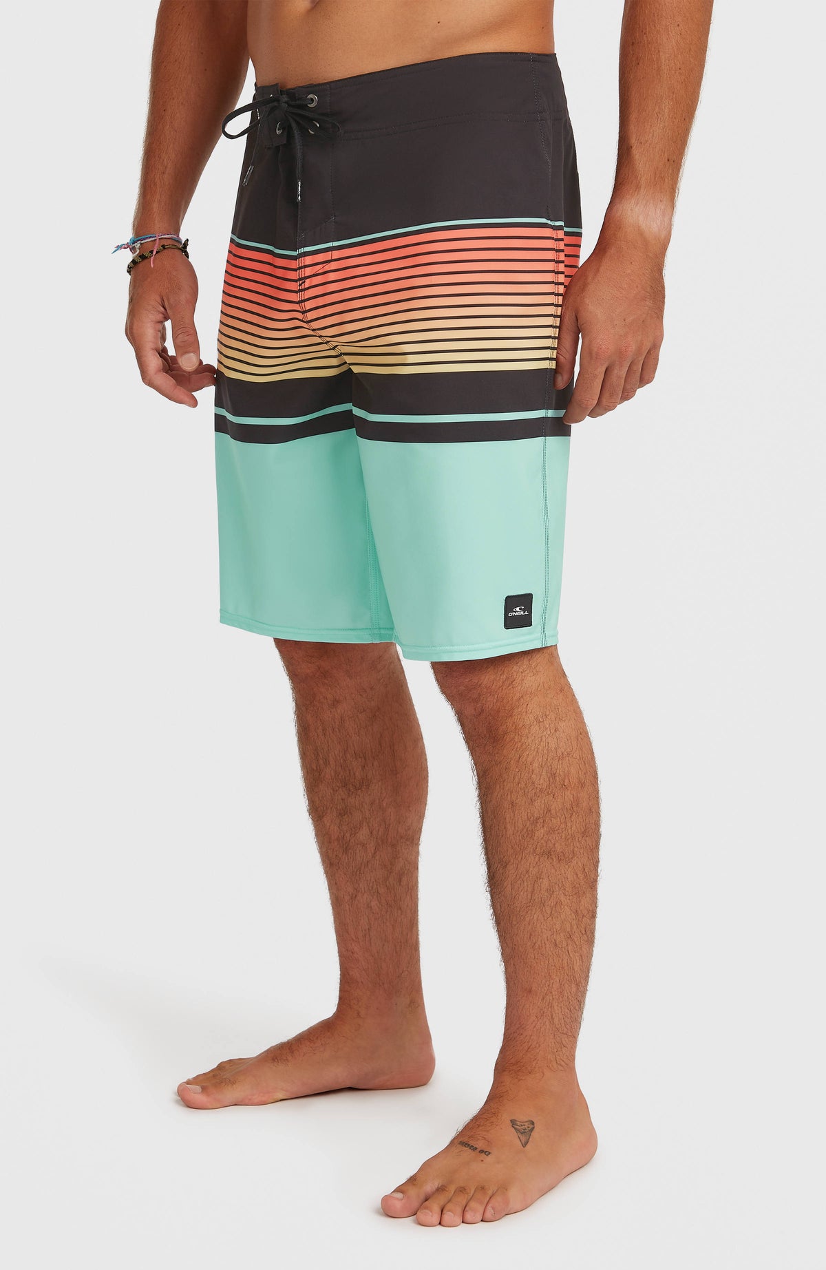 Boardshort Lennox Stripe 21 | Canal Blue Lennox Stripe