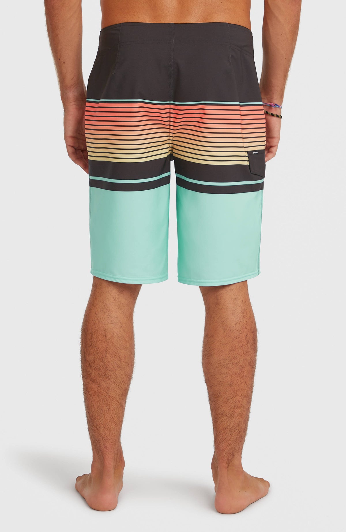 Boardshort Lennox Stripe 21 | Canal Blue Lennox Stripe