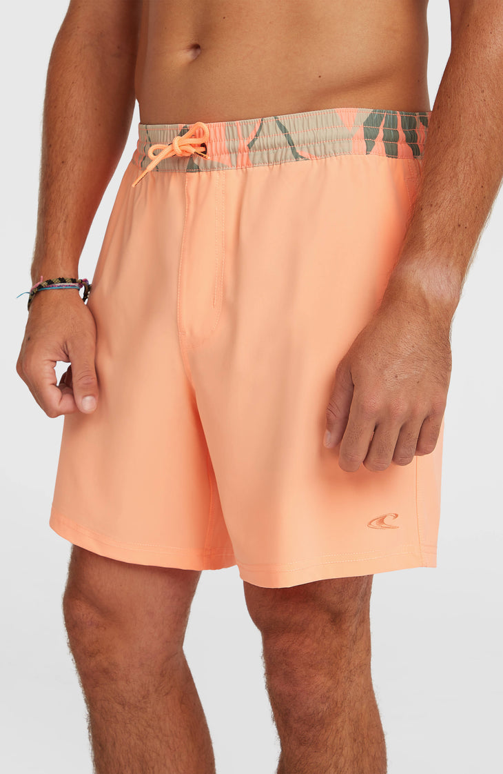 Short de bain Pocket Print 16'' | Funky Peach