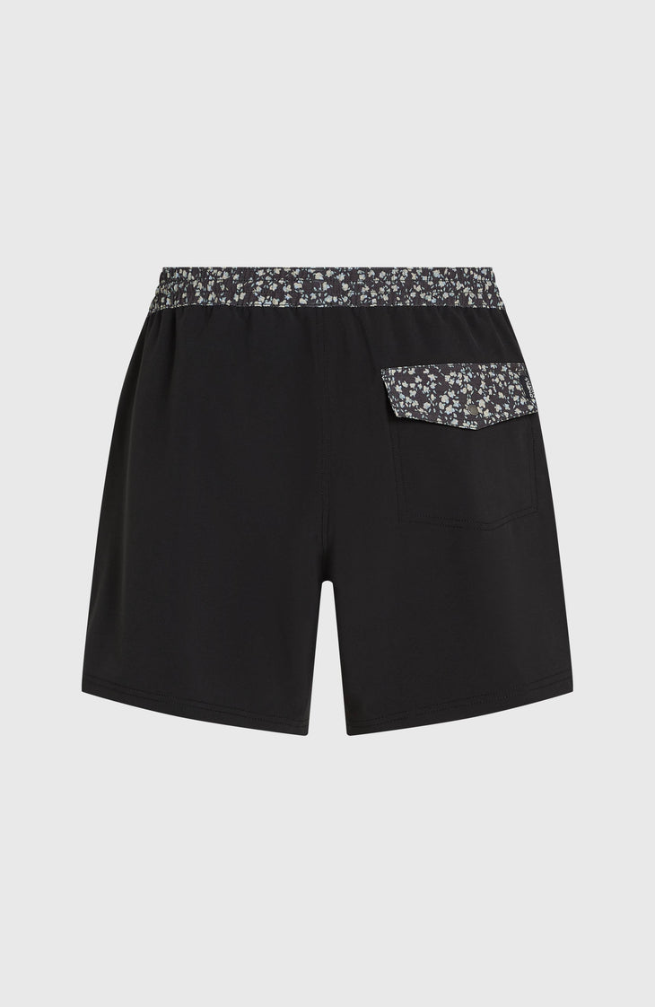 Short de bain Pocket Print 16'' | Black Out