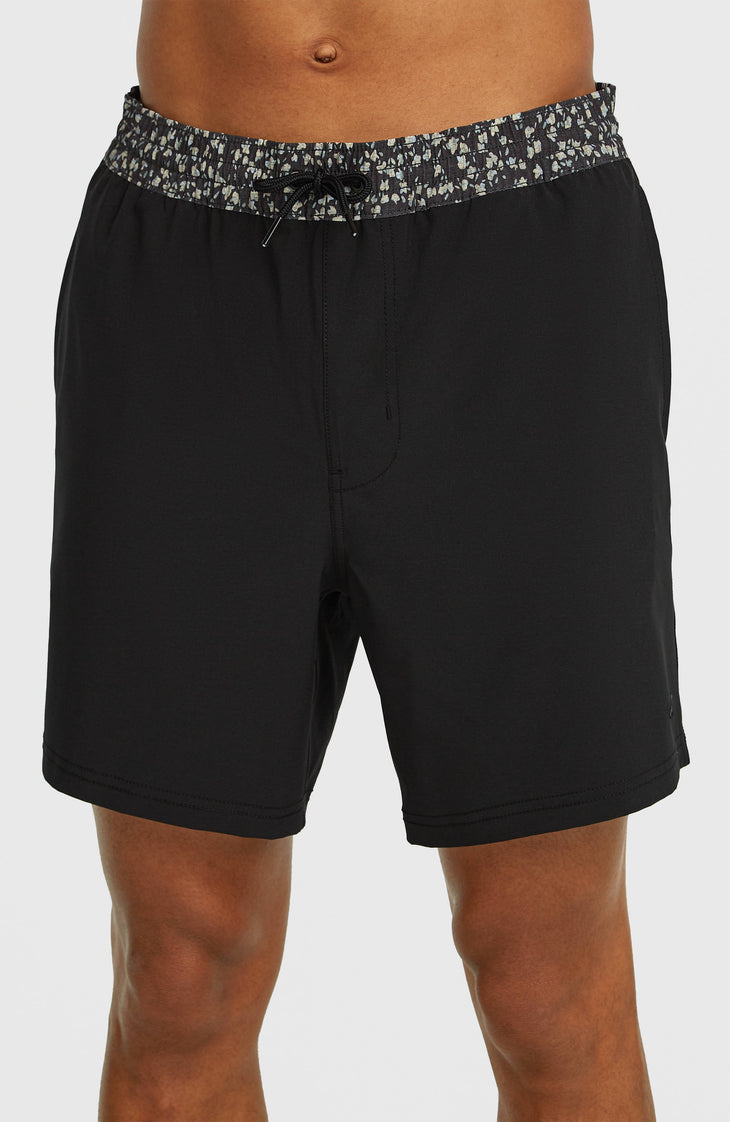 Short de bain Pocket Print 16'' | Black Out