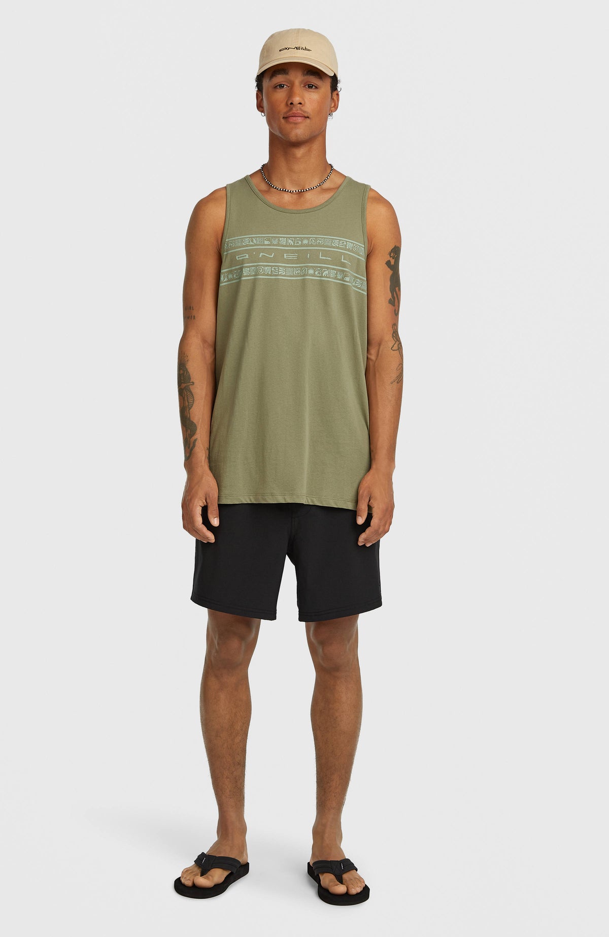 Short de bain Pocket Print 16'' | Black Out