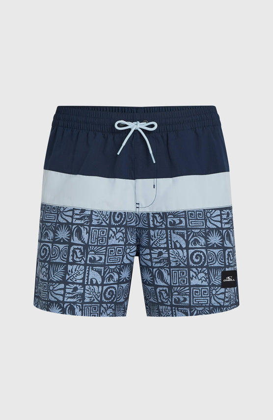 Short de bain O'Neill Block15'' | Dark Blue Bricks