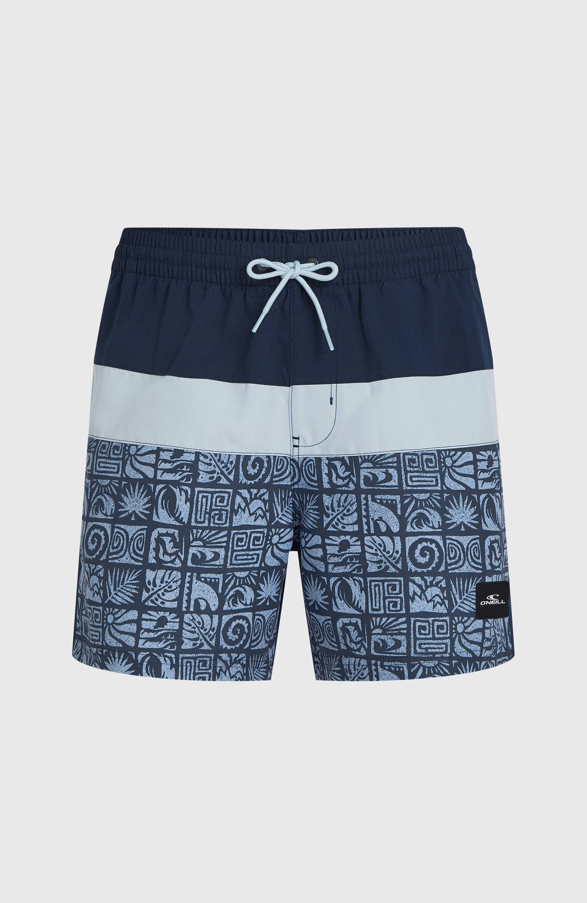 Short de bain O'Neill Block15'' | Dark Blue Bricks