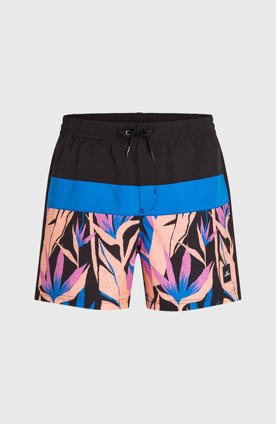 Short de bain O'Neill Block15'' | Black Tropicana Big