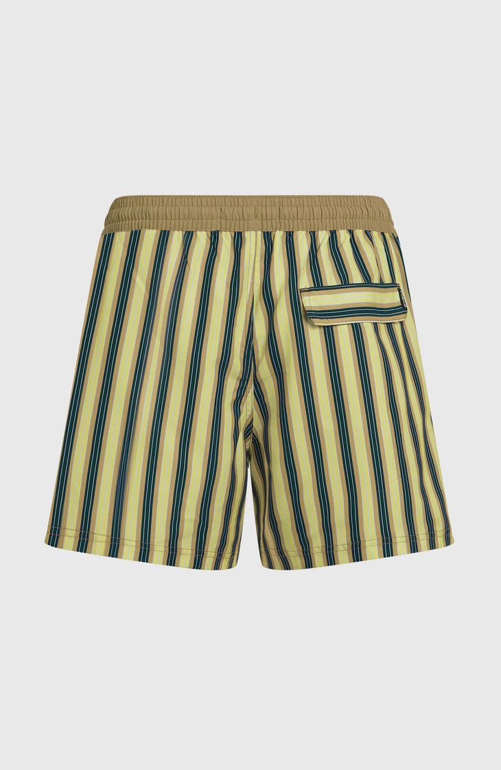 Shorts de bain O'Riginals Stripe 15 | Yellow Originals stripe