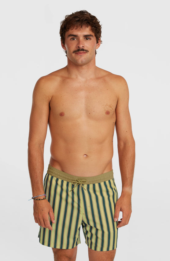 Shorts de bain O'Riginals Stripe 15 | Yellow Originals stripe