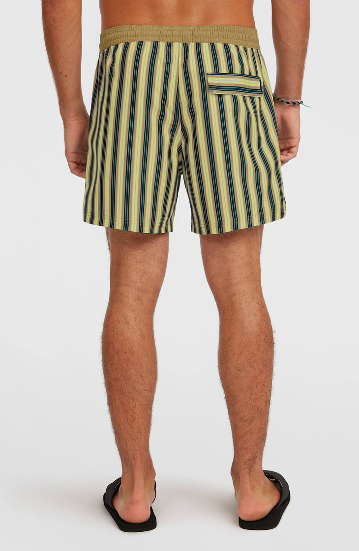 Shorts de bain O'Riginals Stripe 15 | Yellow Originals stripe