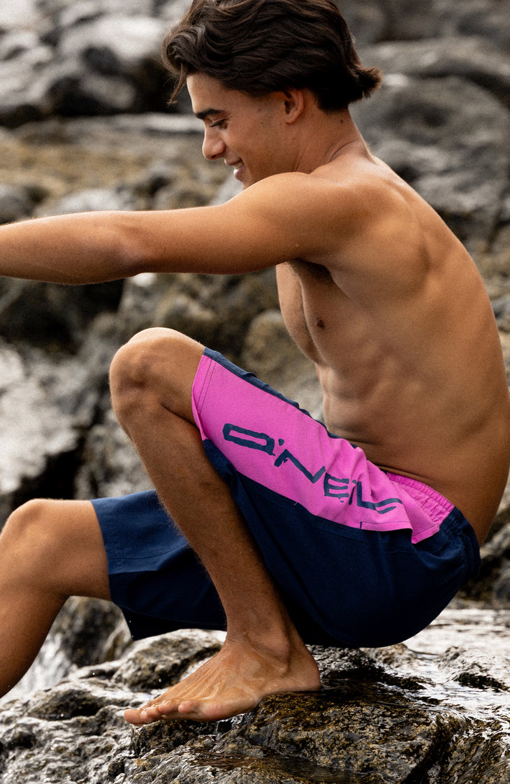 Short de bain O'Neill Retro 19'' | English Evening Colour Block
