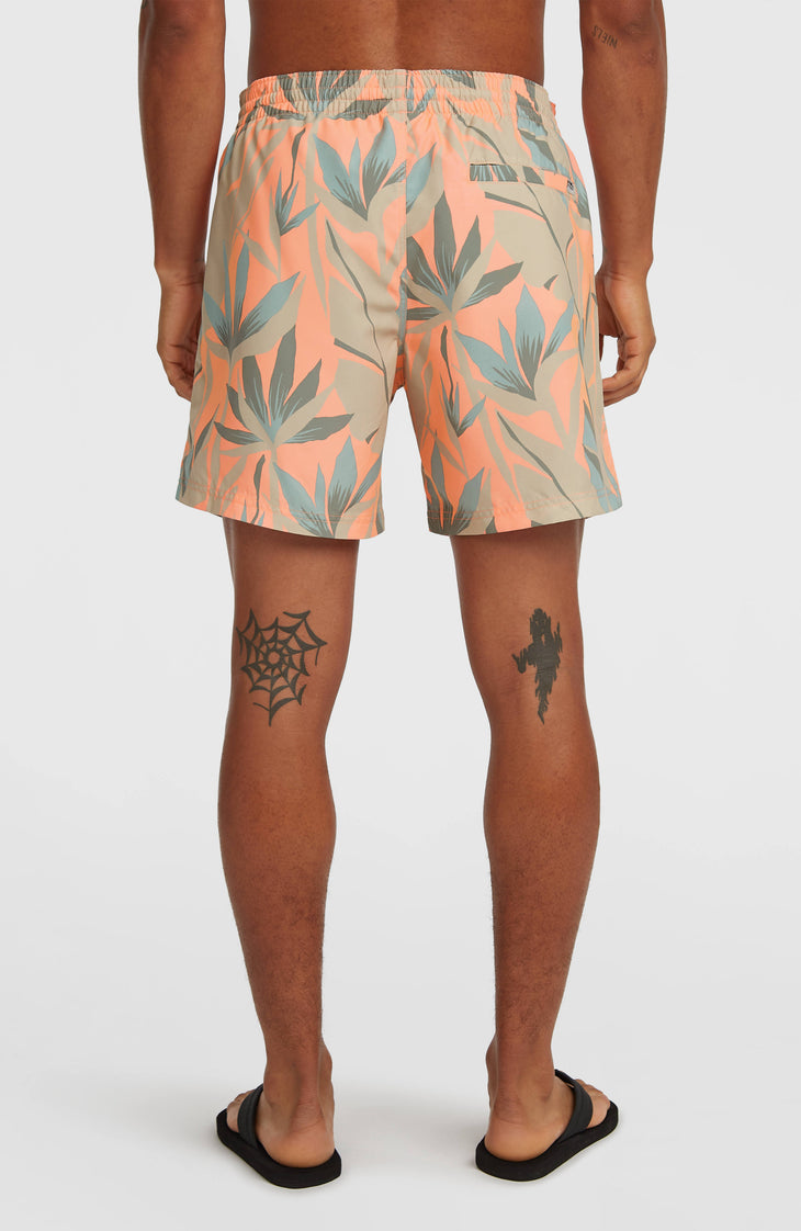 Short de bain O'Neill Print 16 | Orange Tropicana Big