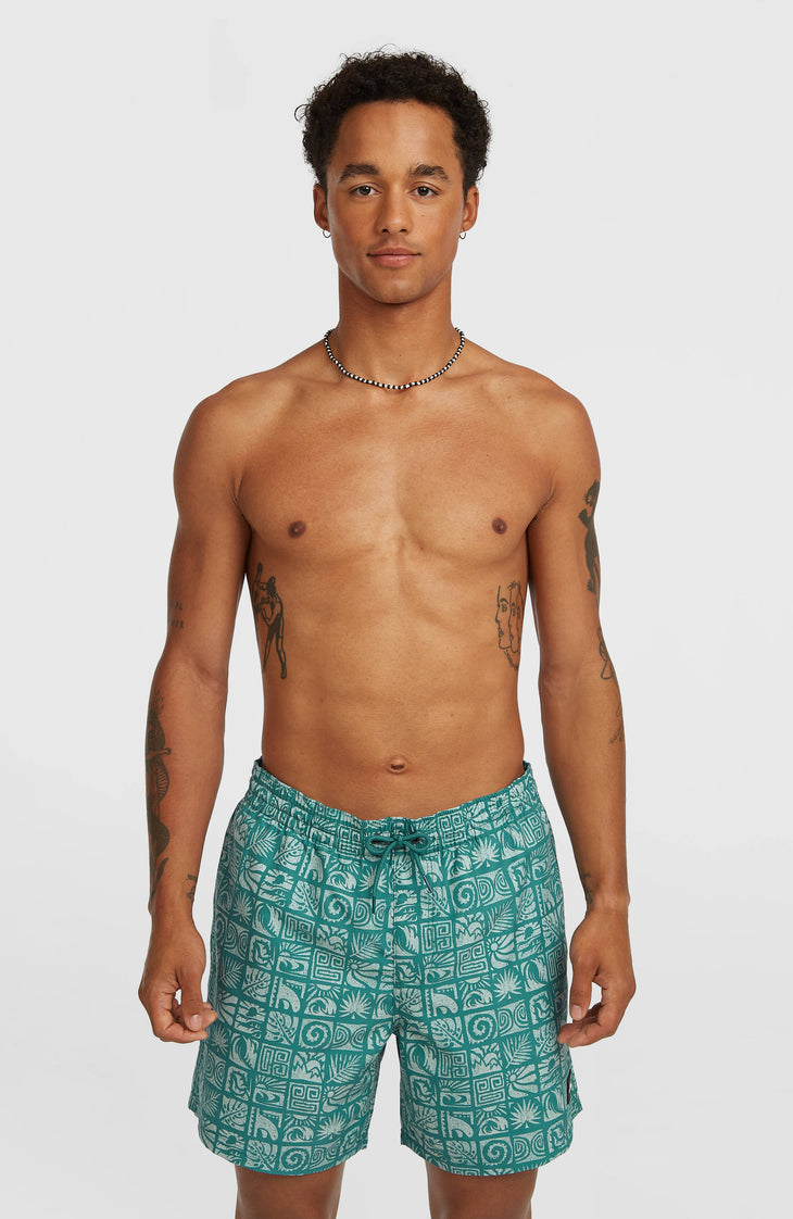 Short de bain O'Neill Print 16 | Blue Bricks