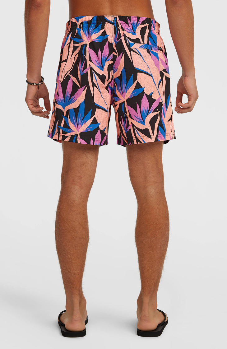 Short de bain O'Neill Print 16 | Black Tropicana Big