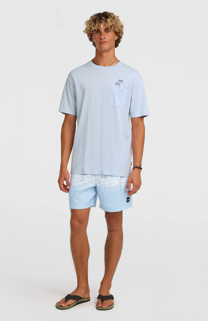 Short de bain O'Neill Uni Flower 16'' | Light Blue Tropical Stripe