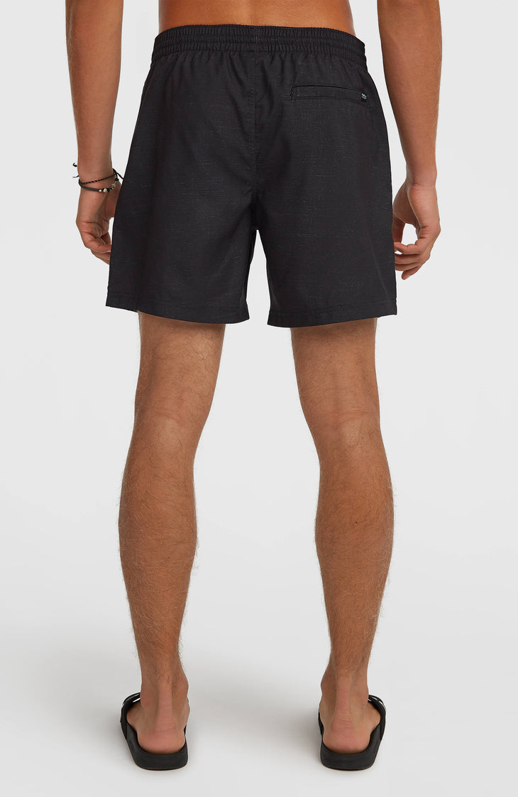 Short de bain O'Neill Uni Flower 16'' | Black Tropical Stripe