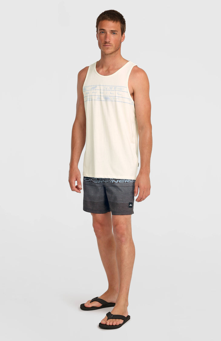 Short de bain Logo Stripe 16'' | Black Out Heritage O'Neill Stripe