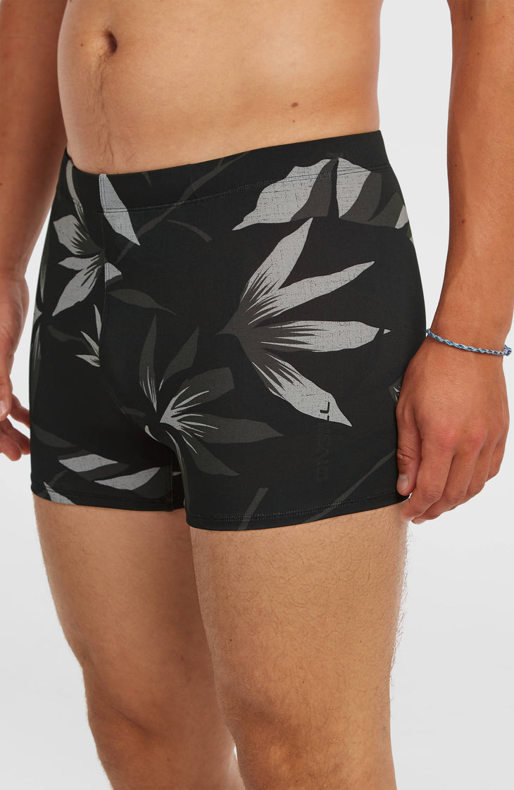 Boxer Essentials All-Over-Print | Black Tropicana Small