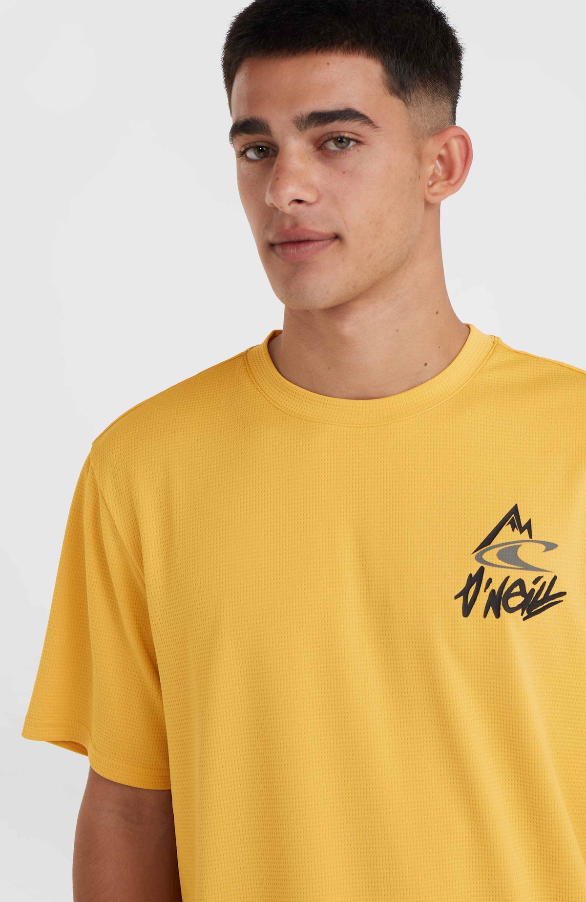 T-shirt O'Neill Hybrid Logo Polygiene | Golden Haze