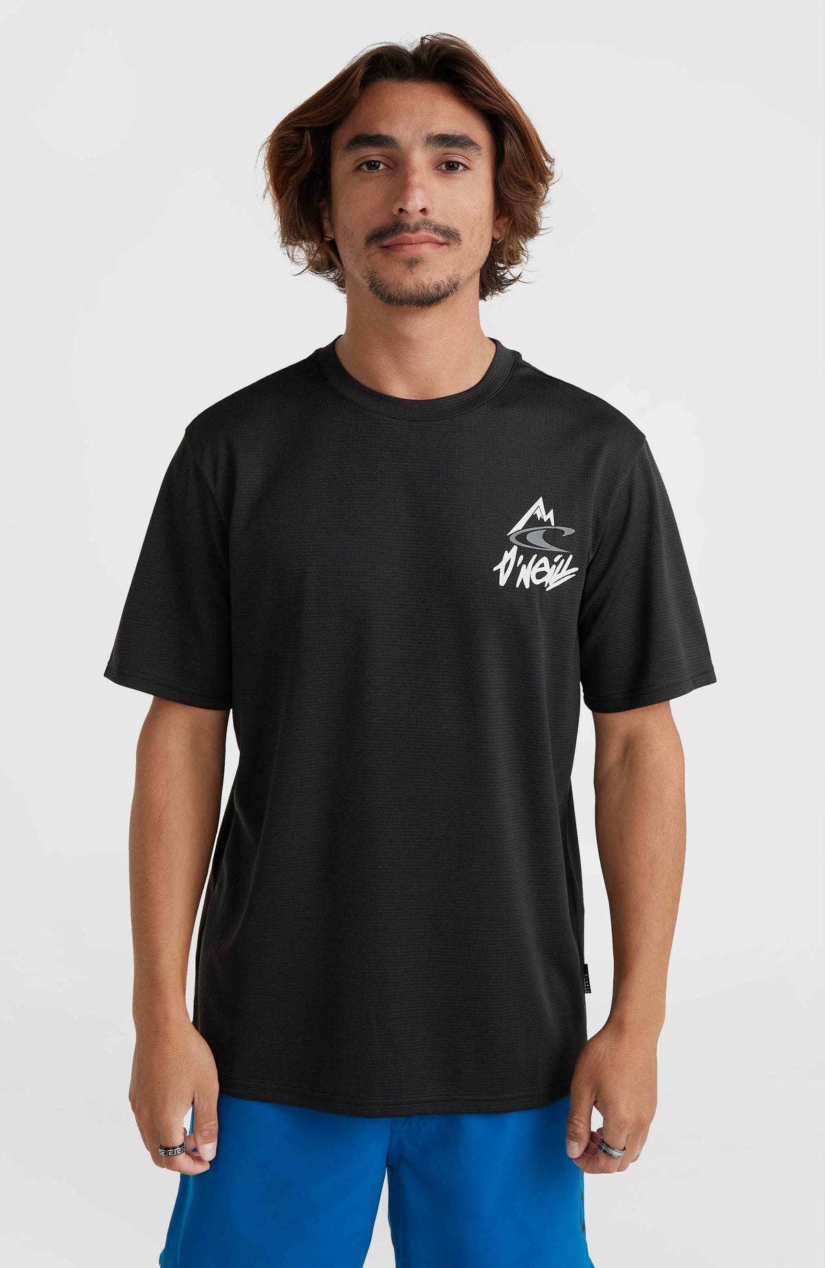 T-shirt O'Neill Hybrid Logo Polygiene | Black Out