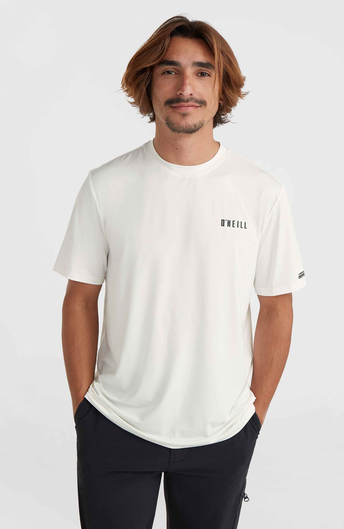 T-shirt O'Neill TRVLR Series Photoprint Polygiene | Snow White