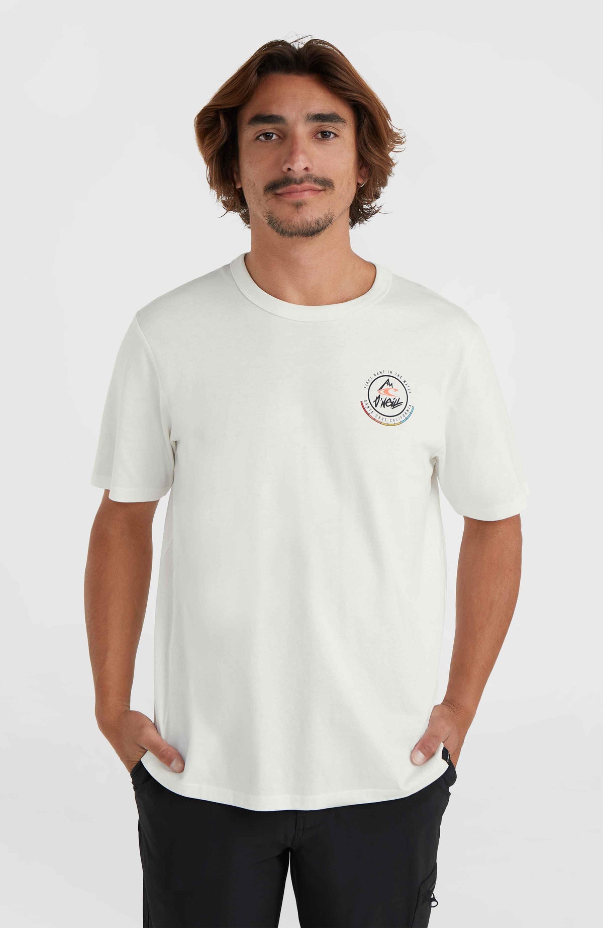 T-shirt O'Neill TRVLR Series Back Print Polygiene | Snow White