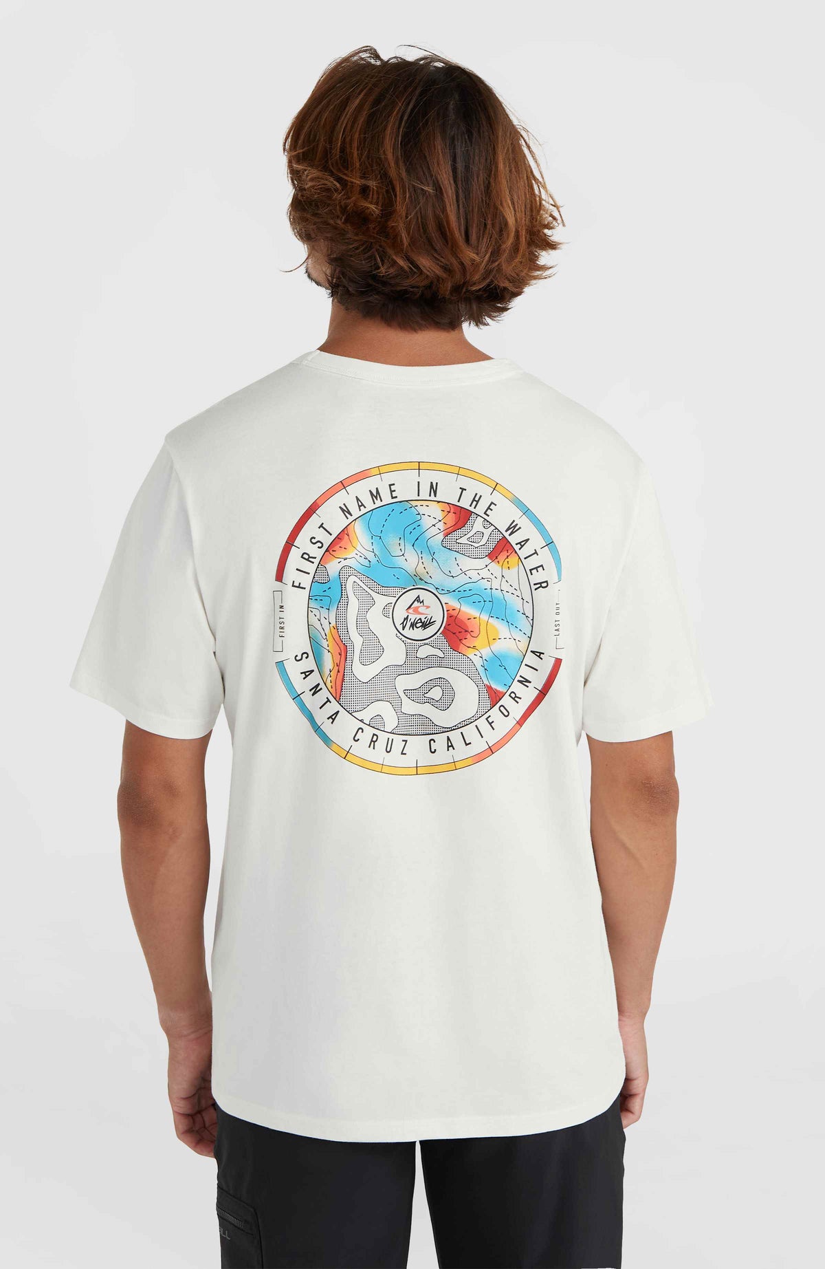 T-shirt O'Neill TRVLR Series Back Print Polygiene | Snow White