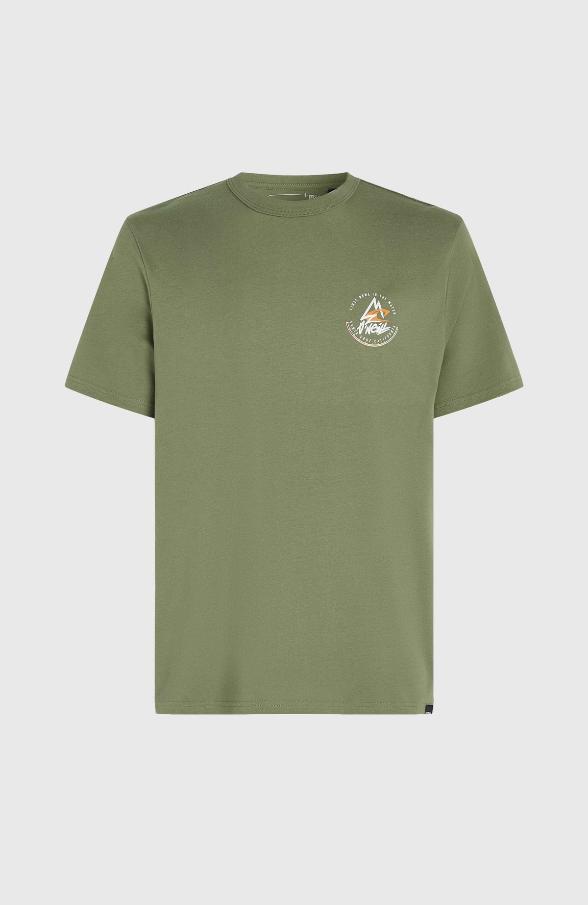T-shirt O'Neill TRVLR Series Back Print Polygiene | Deep Lichen Green