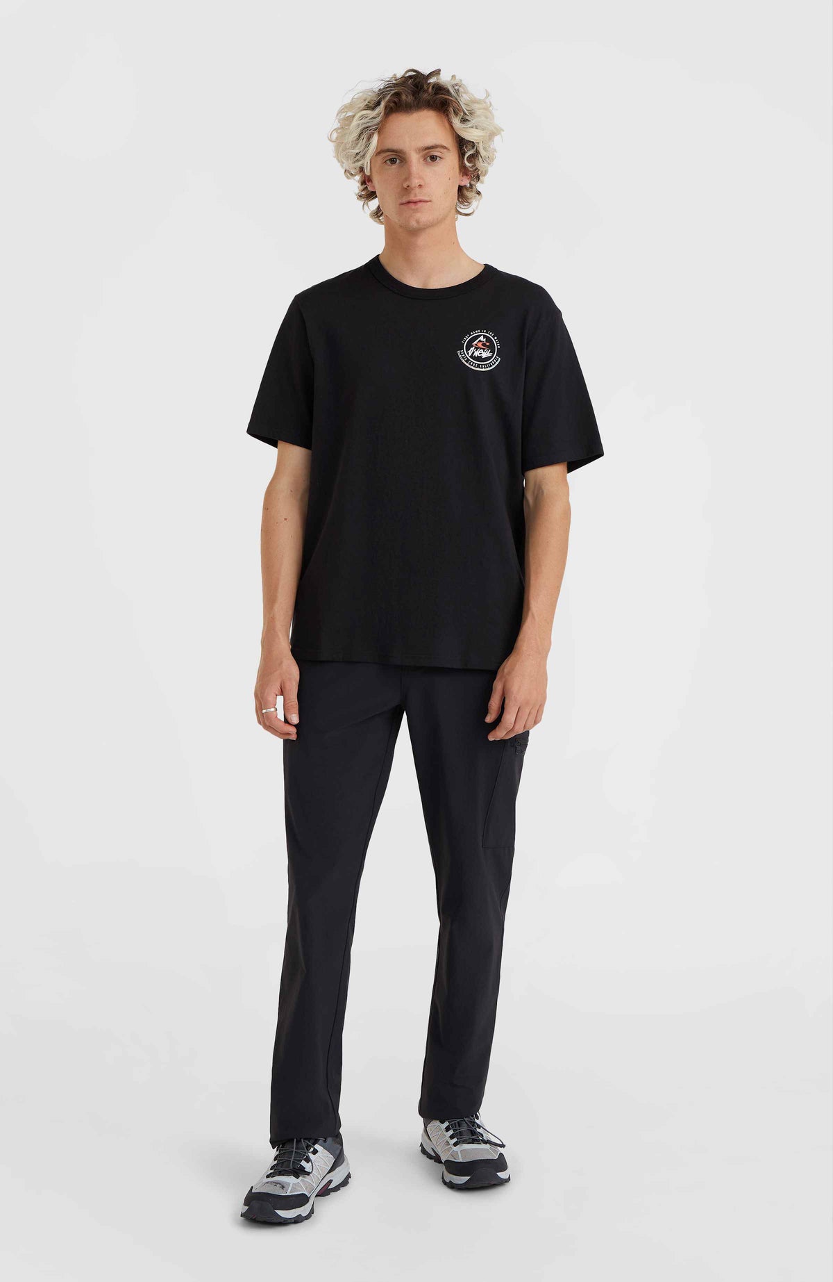 T-shirt O'Neill TRVLR Series Back Print Polygiene | Black Out