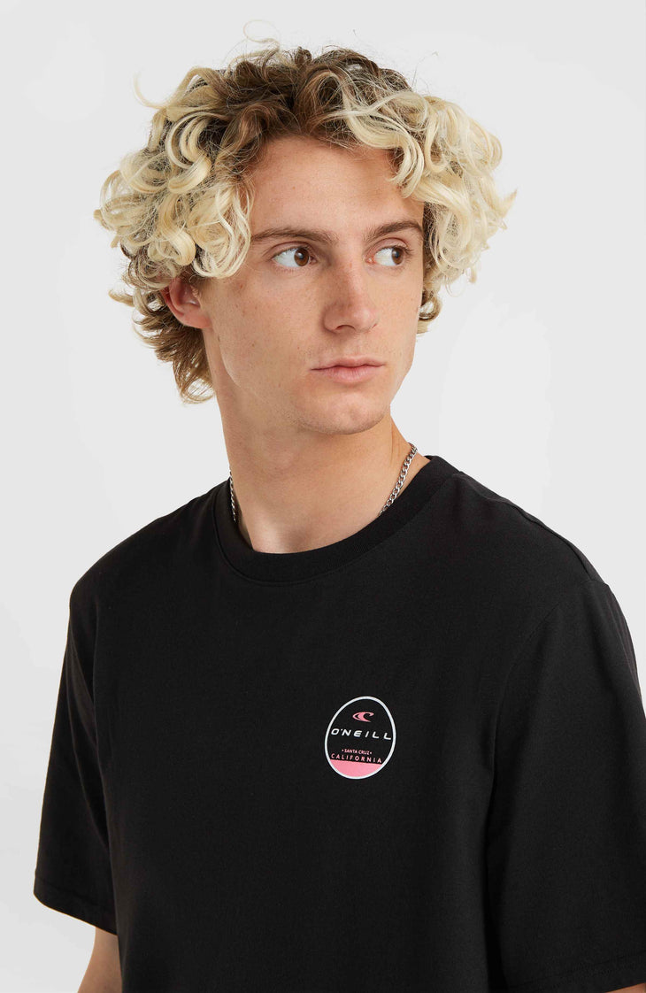 T-shirt Jack O'Neill Back Print | Black Out