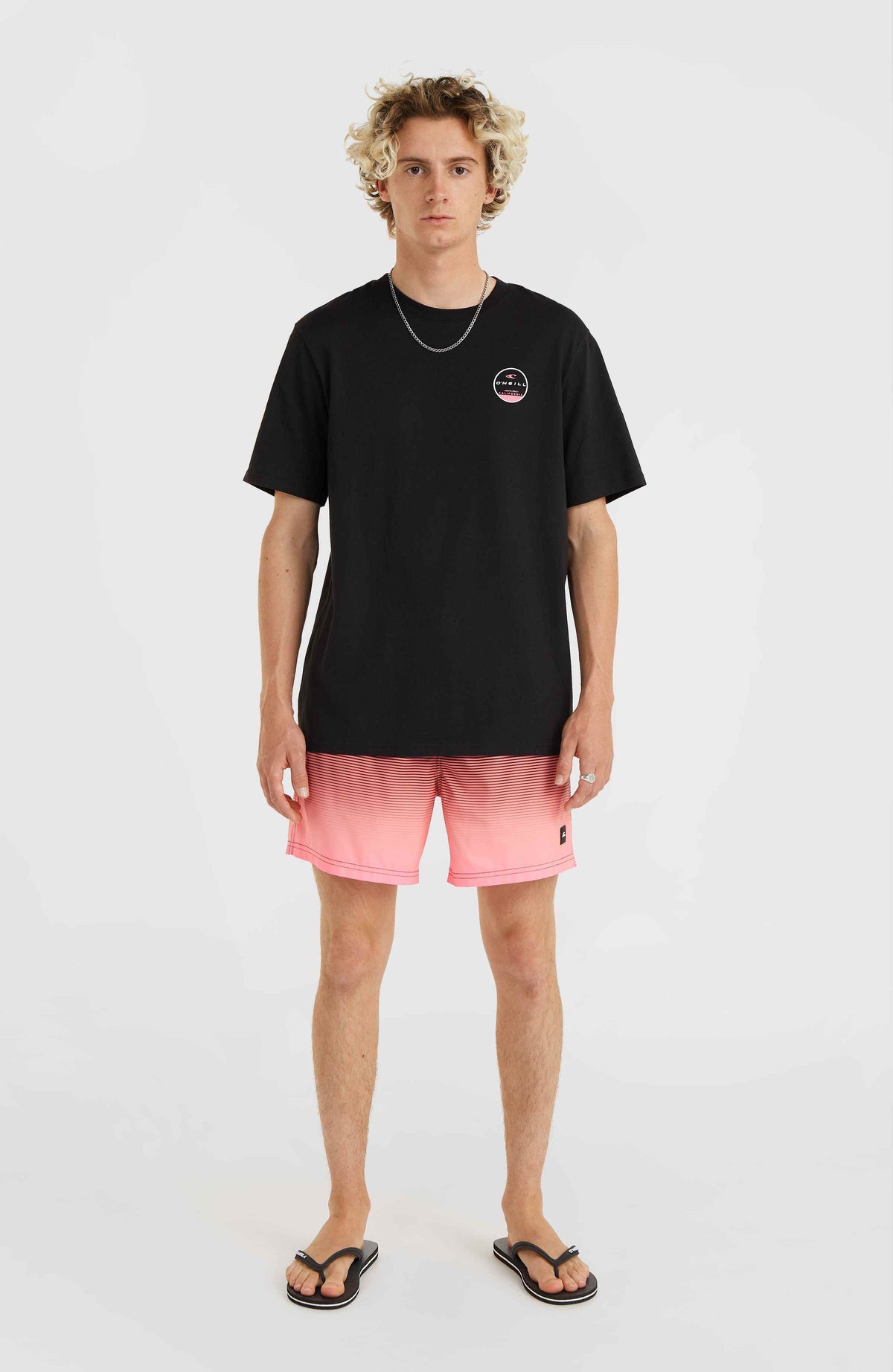 T-shirt Jack O'Neill Back Print | Black Out