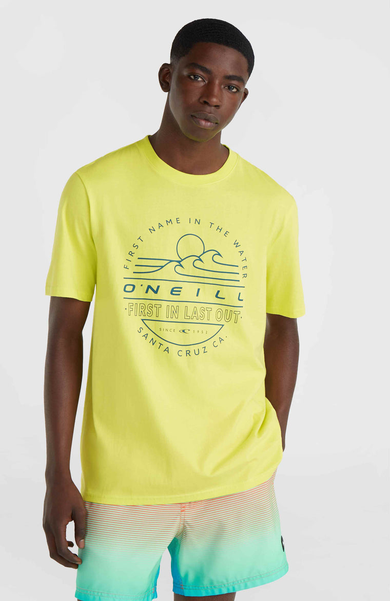 T-shirt Jack O'Neill Muir | Neon Yellow T-shirt Jack O'Neill Muir | Neon Yellow