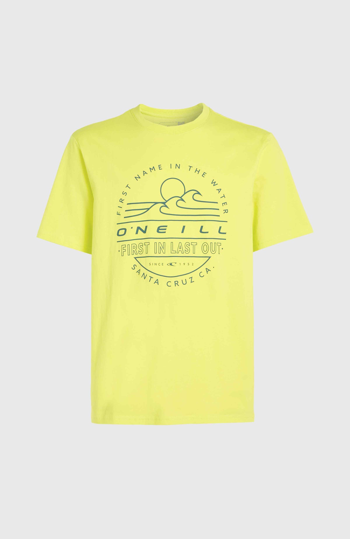 T-shirt Jack O'Neill Muir | Neon Yellow