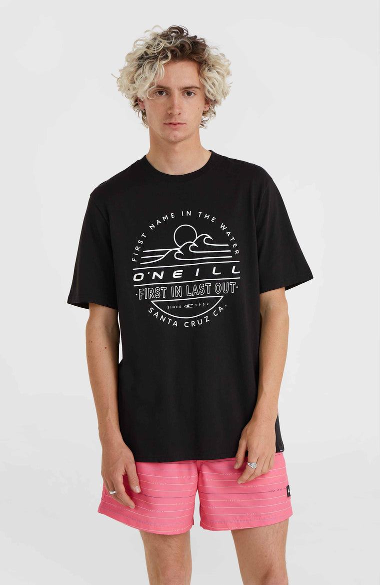 T-shirt Jack O'Neill Muir | Black Out T-shirt Jack O'Neill Muir | Black Out