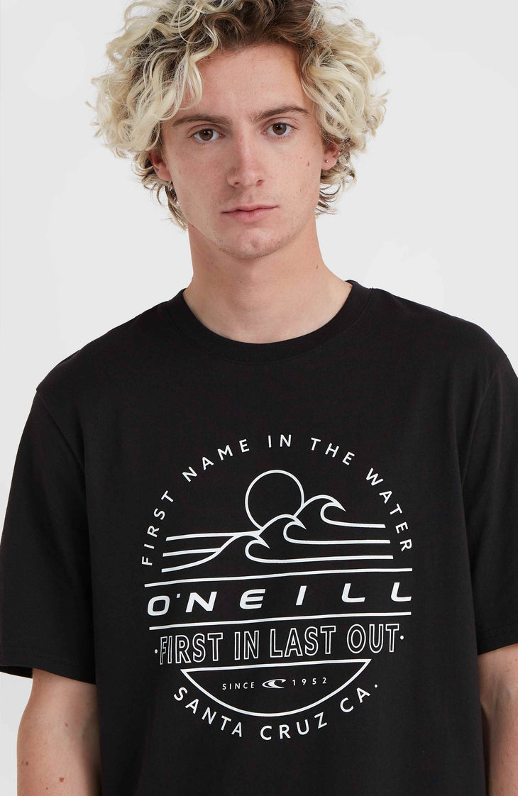 T-shirt Jack O'Neill Muir | Black Out