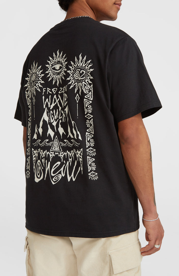 T-shirt Surf Heroes Graphic | Black Out