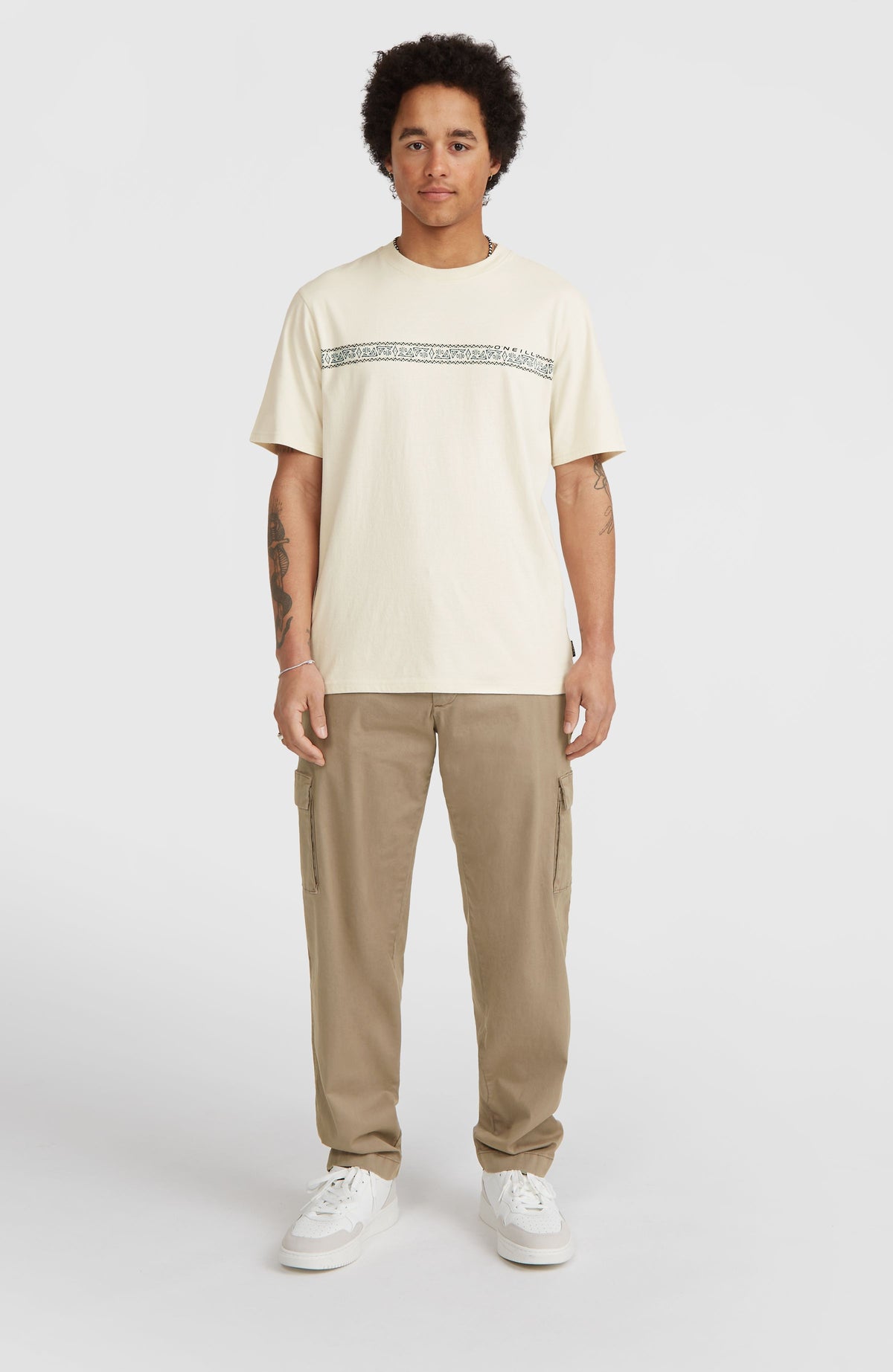 T-shirt Ikat Stripe | Atmosphere