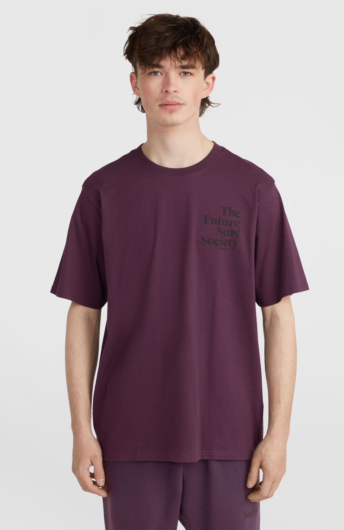 T-shirt Future Surf Society | Aubergine
