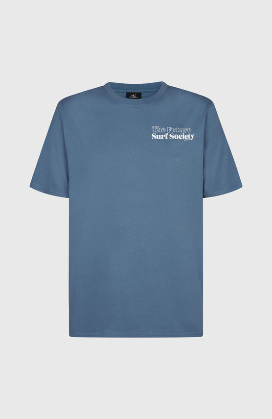 T-shirt Future Surf Society | Copen Blue