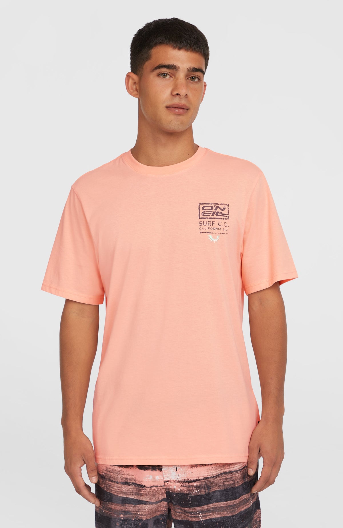 T-shirt Retro Graphic | Coral Pop