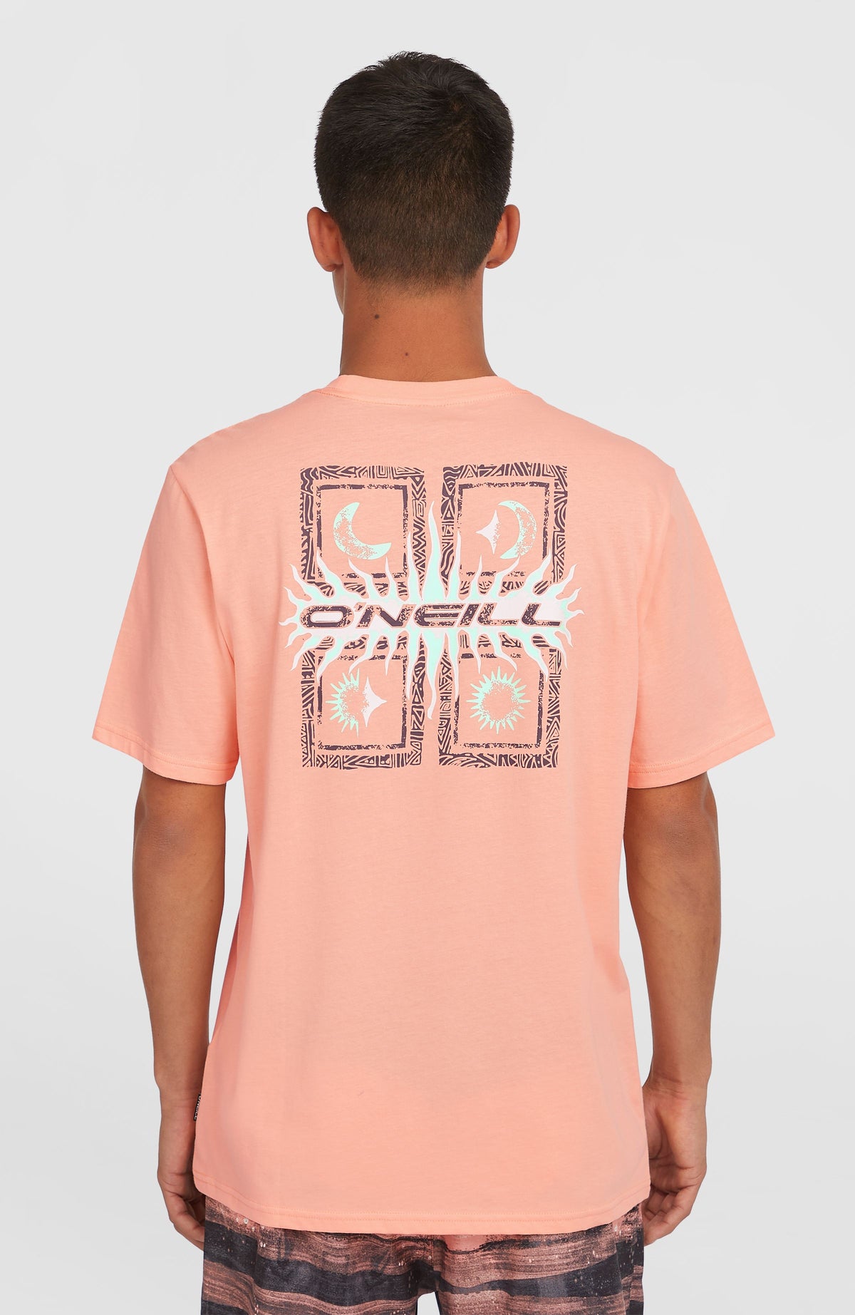 T-shirt Retro Graphic | Coral Pop