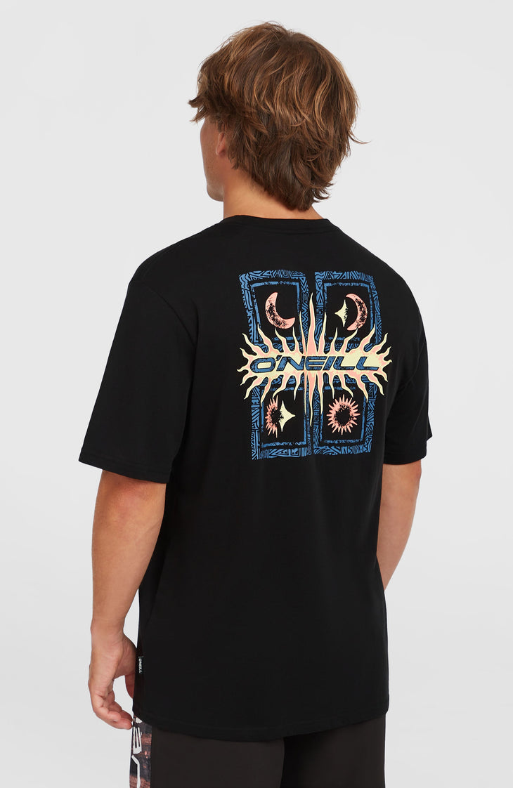 T-shirt Retro Graphic | Black Out