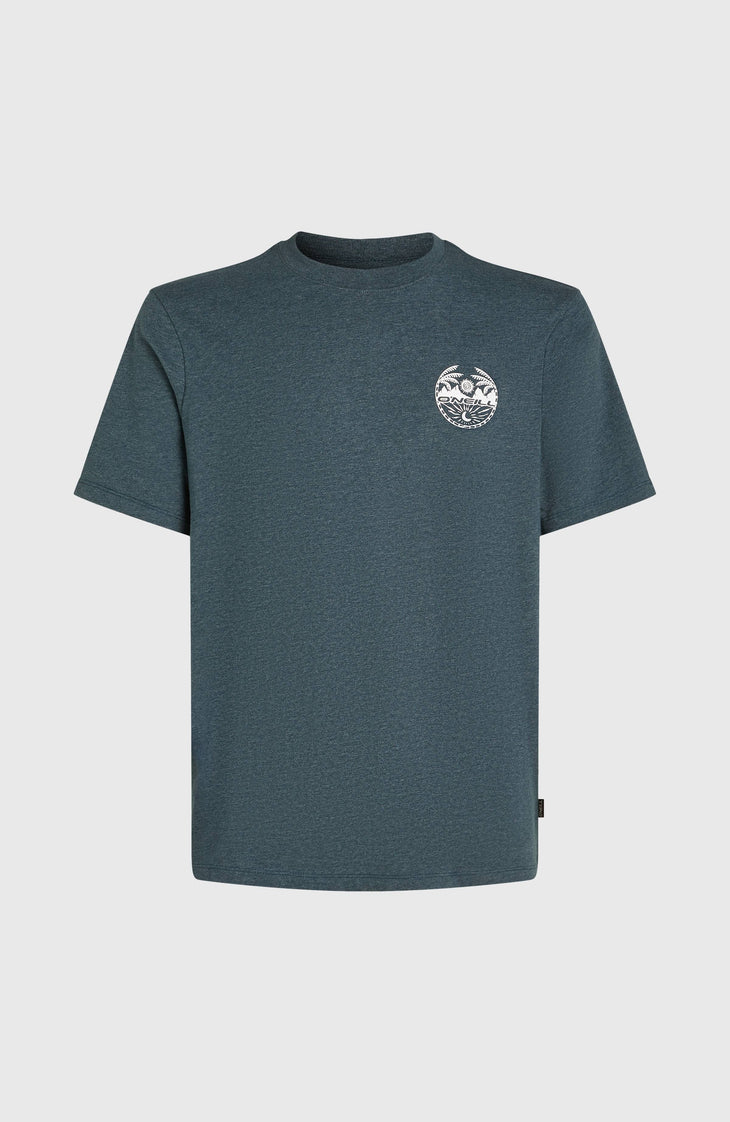 T-shirt Back Print | Alma Steel Melange