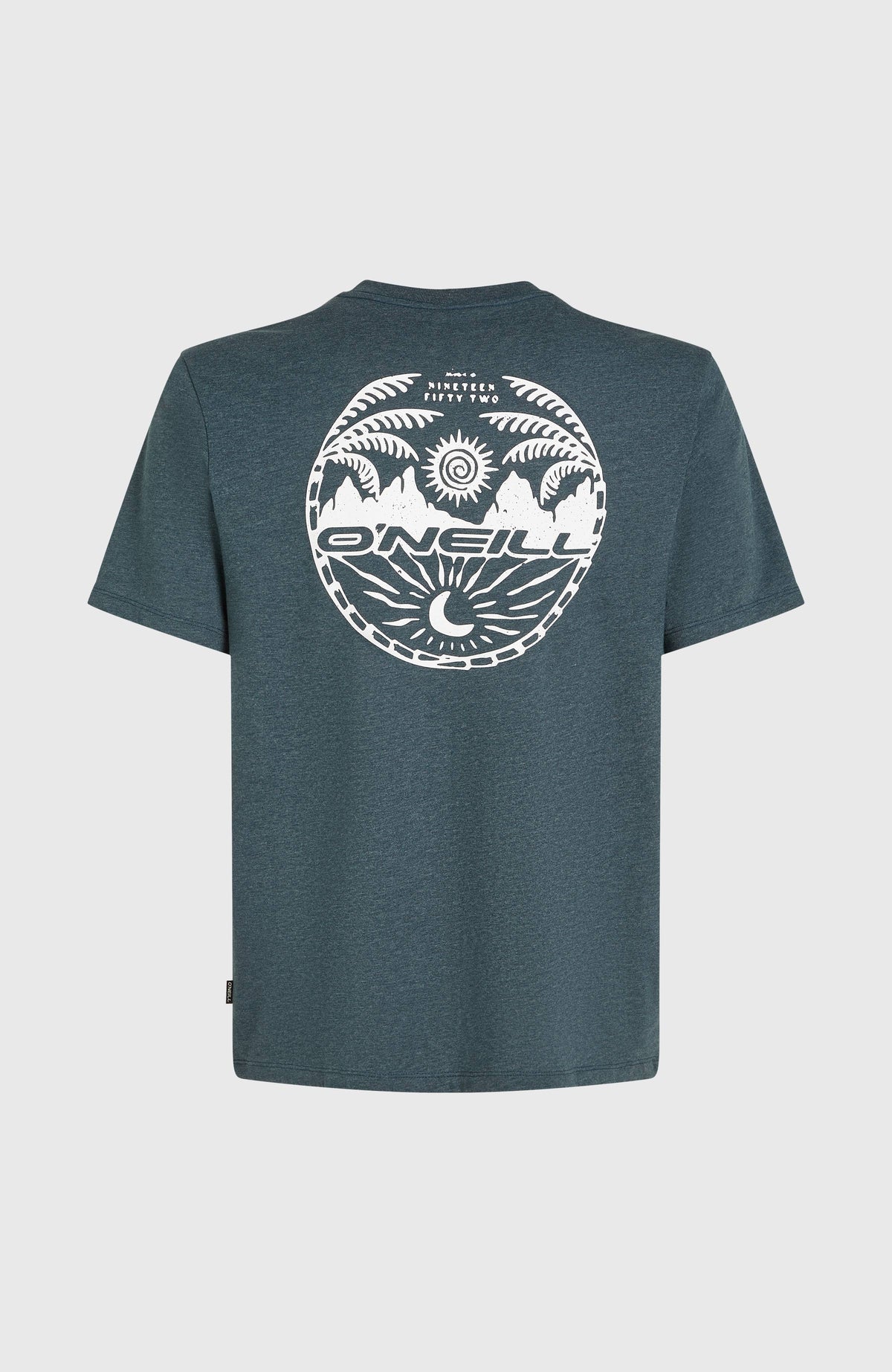 T-shirt Back Print | Alma Steel Melange