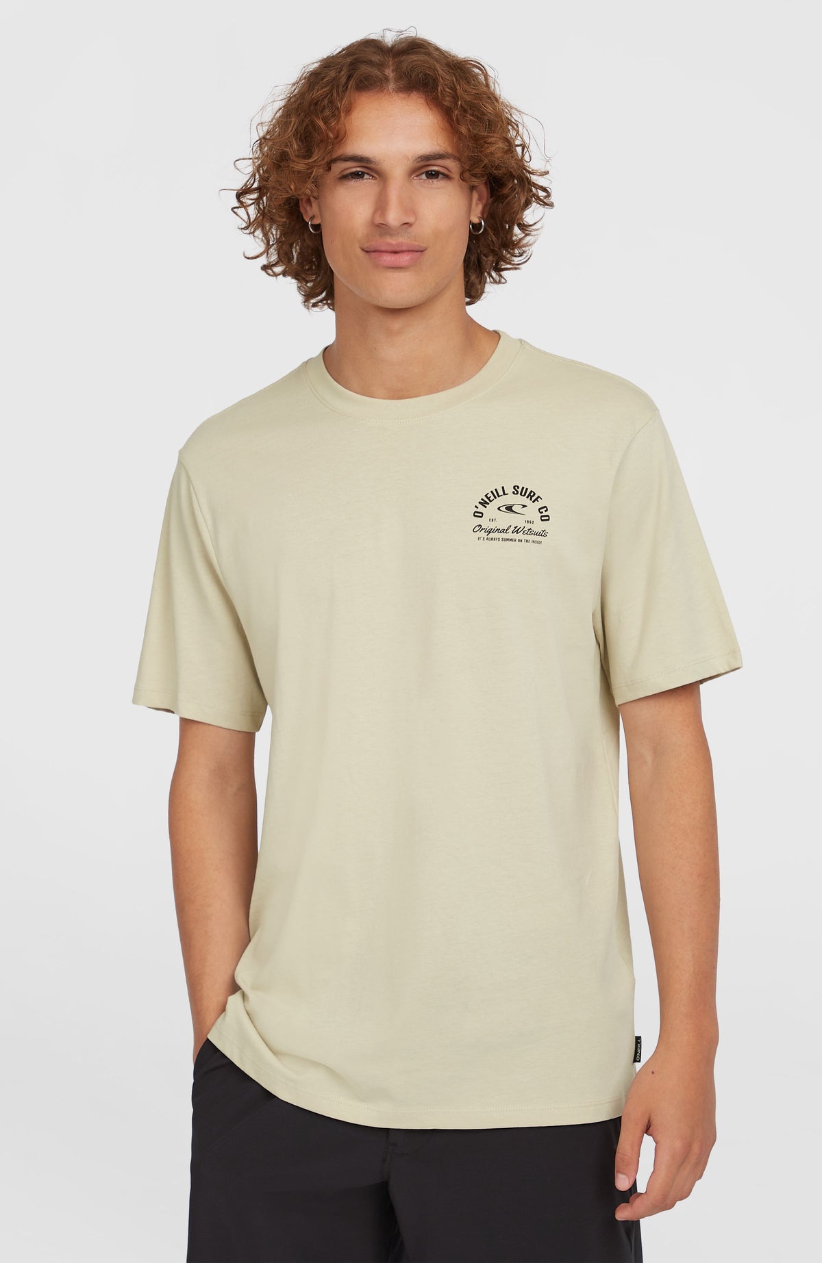 T-shirt Surf Co | Light Khaki
