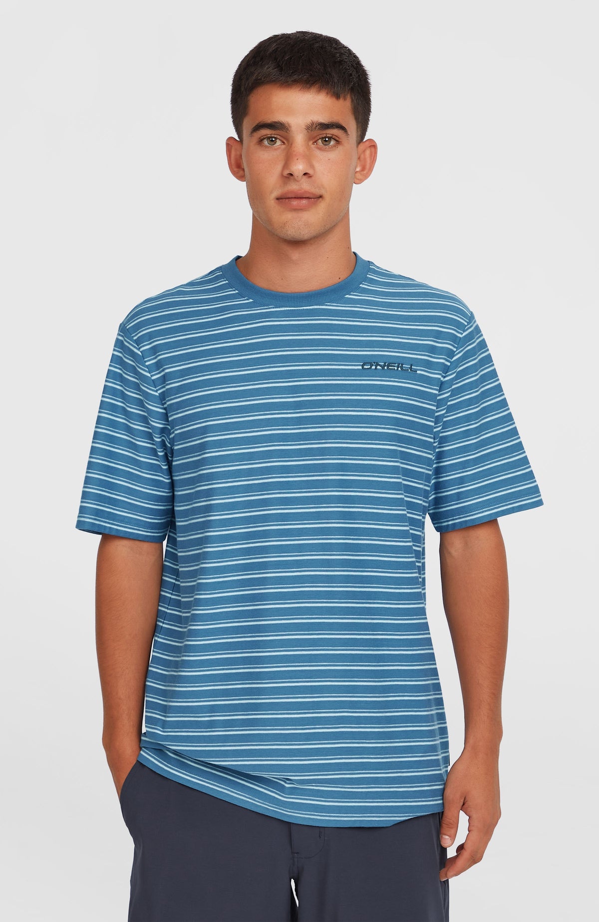 T-shirt Yarn Stripe | Blue Cali Tee Stripe