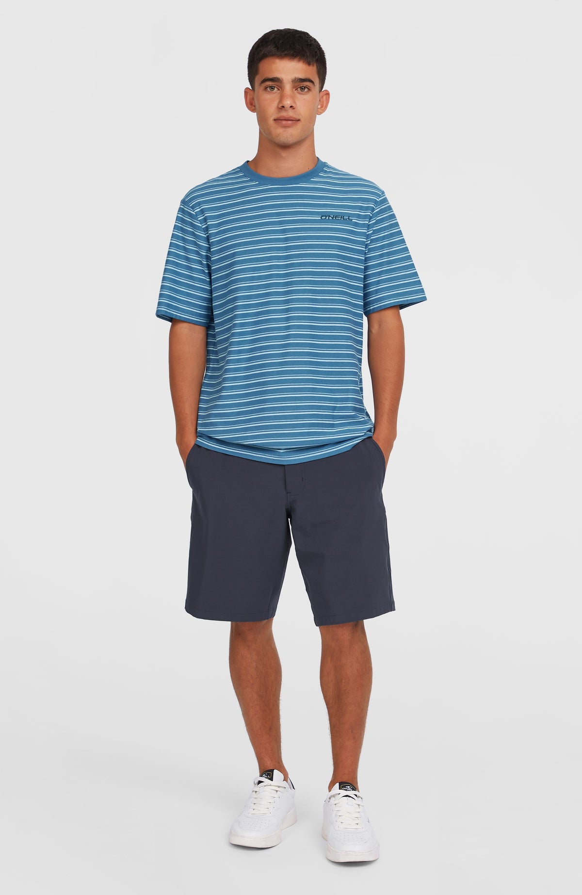 T-shirt Yarn Stripe | Blue Cali Tee Stripe