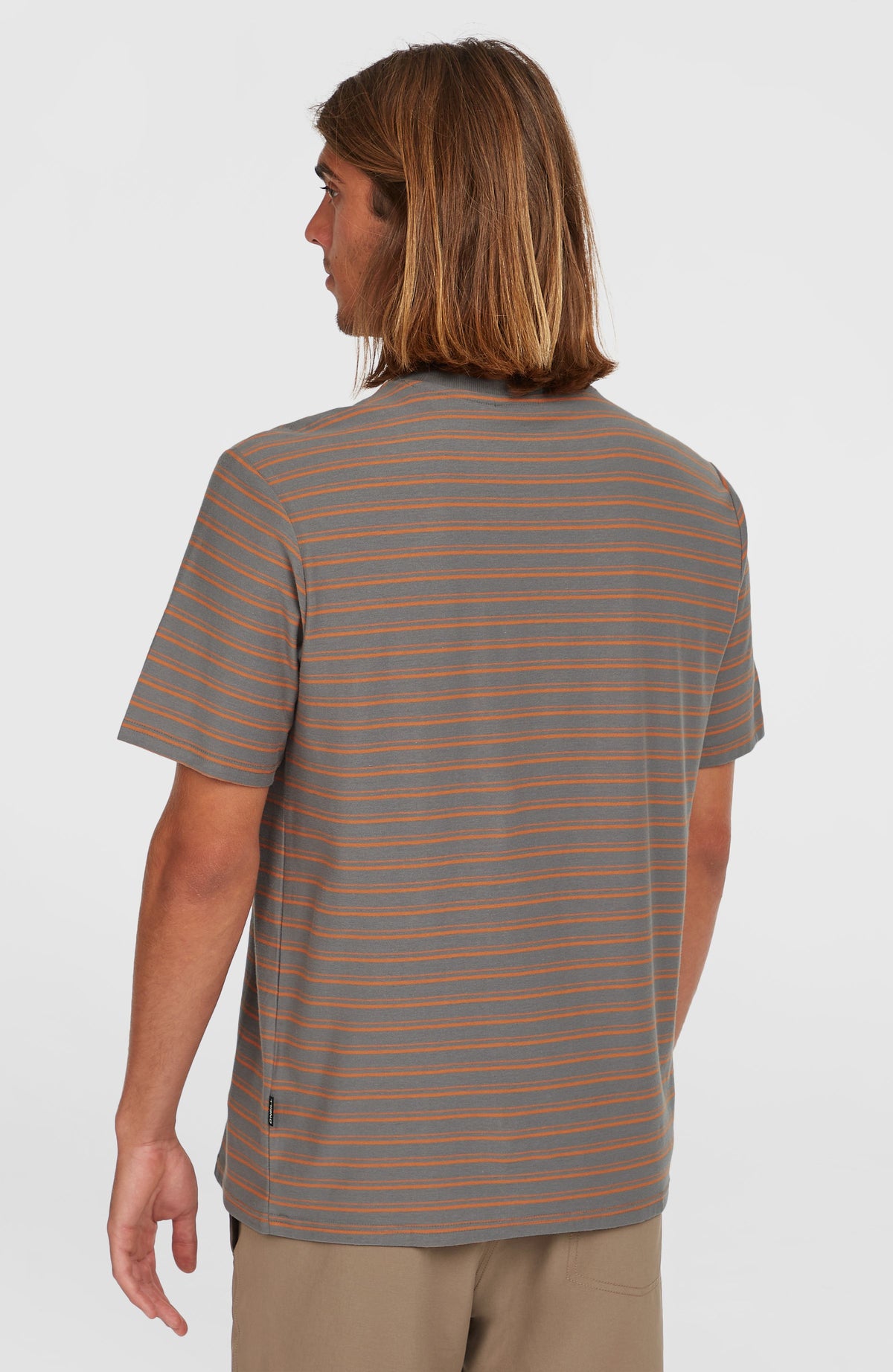 T-shirt Yarn Stripe | Grey Cali Stripe