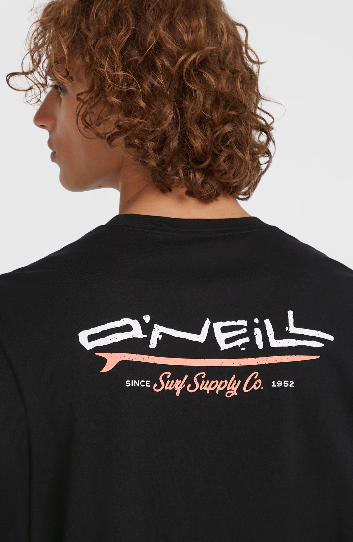T-shirt Retro Back Print | Black Out