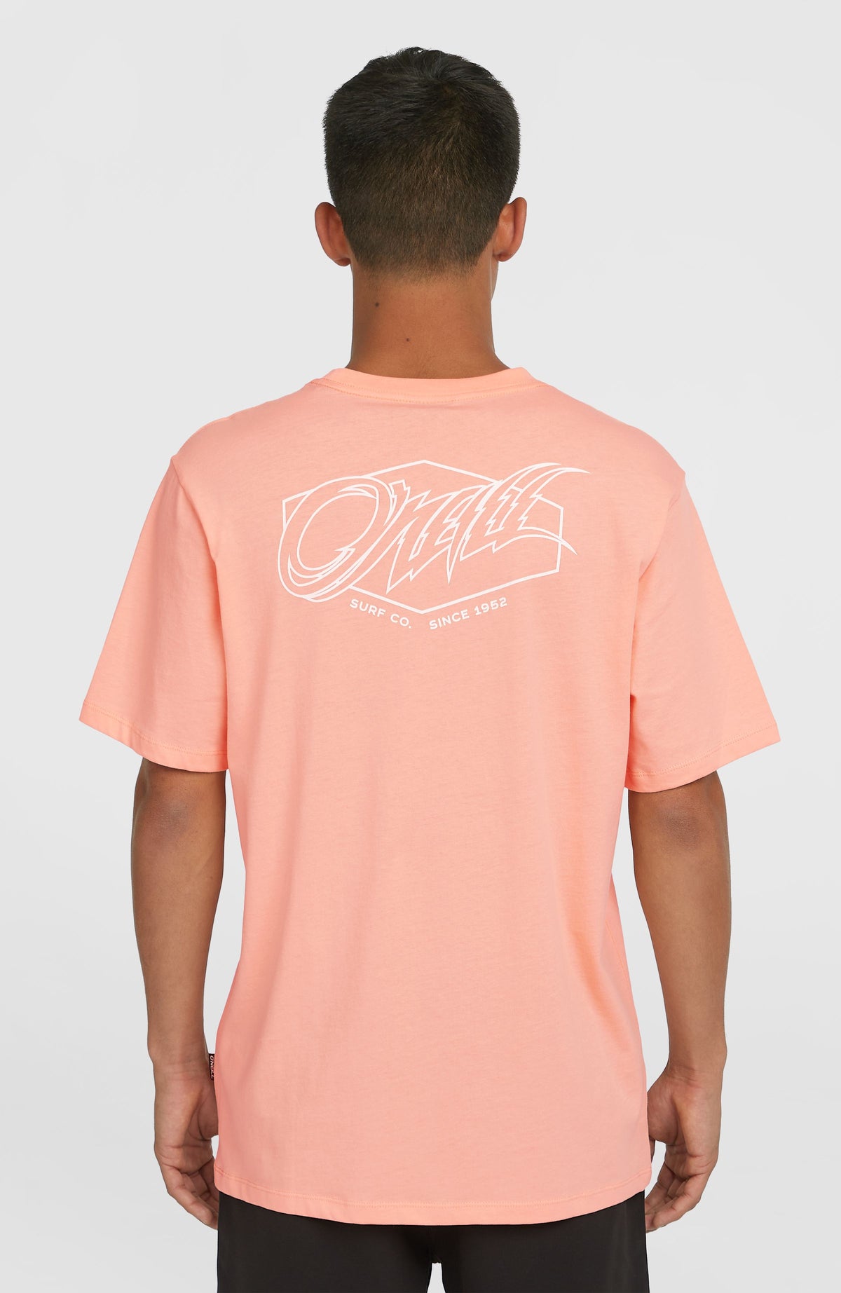 T-shirt Box Logo | Coral Pop