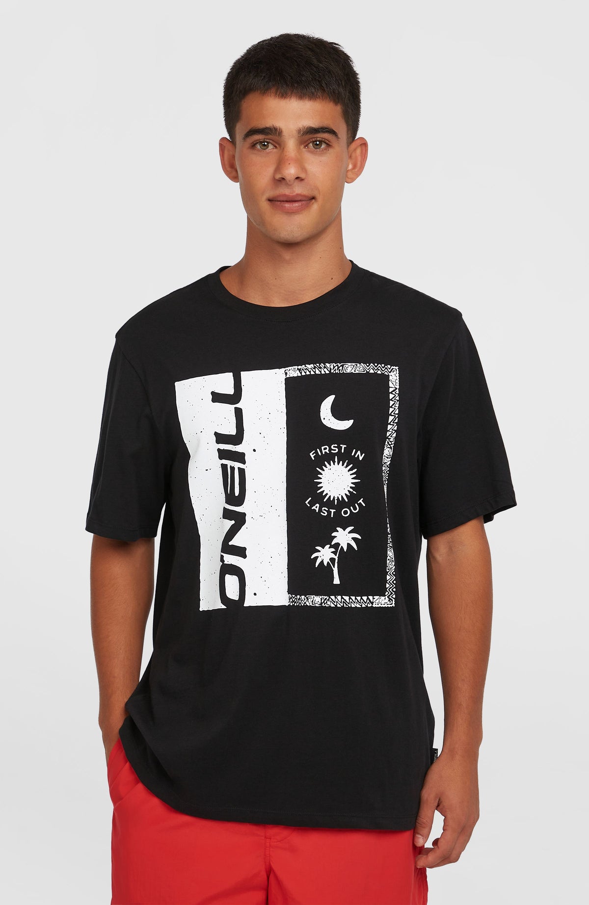 T-shirt Front Print | Black Out